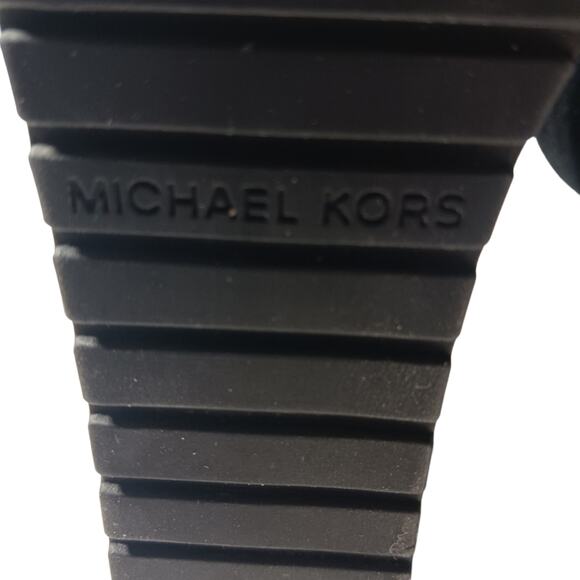 FS2124 EUC $160 Michael Kors Tamara Wedge Booties size 9M - Picture 7 of 10